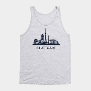 Stuttgart Skyline Emblem Tank Top